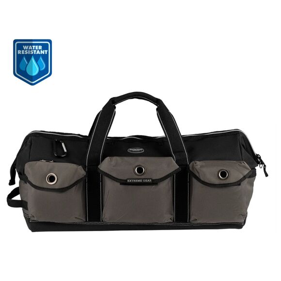 Original Bucket Boss Brand Extreme Big Daddy Tool Bag, Gray & Black, NWT - Picture 2 of 16